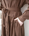 Charlotte Dress 一物兩用可綁腰口袋恤衫裙/ DS1019 (pre-order 11月24截單)