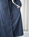 Trench Coat Dress 彈性束腰顯鎖骨風衣或連身裙/ DS1023 (pre-order navy 11月24截單)