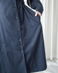 Trench Coat Dress 彈性束腰顯鎖骨風衣或連身裙/ DS1023 (pre-order navy 11月24截單)