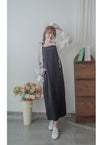 Strap Stripe Shirt 混色直紋個性剪裁防皺恤衫/ TP9060