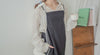 Strap Stripe Shirt 混色直紋個性剪裁防皺恤衫/ TP9060