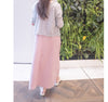 Wrap Vest Dress 彈性交叉領口不貼微修腰吊帶連身裙/ DS9676