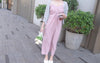 Wrap Vest Dress 彈性交叉領口不貼微修腰吊帶連身裙/ DS9676