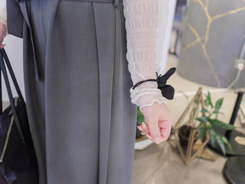 [限量現貨回歸]  Vest Belt Dress 防皺V領中間修飾線修腰背心裙/ DS9665