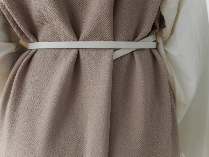 【現貨限量回歸 】Spliced Dress 拼接側開叉無領仿背心裙外穿連身裙/ DS9696