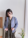 (限定熱賣重開❗) Gold Botton Cardigan 雙色衣邊立體線條金鈕扣外套或上衣/ CD8142  (pre-order 2月13日截單)