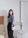(限定熱賣重開❗) Gold Botton Cardigan 雙色衣邊立體線條金鈕扣外套或上衣/ CD8142  (pre-order 2月13日截單)