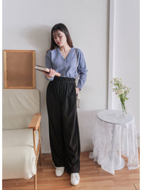 (限定熱賣重開❗) Gold Botton Cardigan 雙色衣邊立體線條金鈕扣外套或上衣/ CD8142  (pre-order 2月13日截單)