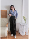 Suede Loose Pants 高腰顯腿長燈芯絨隨性闊褲/ PT8446 （beige sold out)