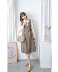 V Vest Set V領背心洋裝內搭上衣套裝 / SE8094 (pre-order 11月24截單)