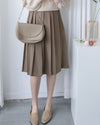 Pleated Skirt 細緻車褶舒適百褶裙/ SK8915 （pre-order 11月24截單)