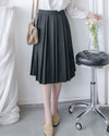 Pleated Skirt 細緻車褶舒適百褶裙/ SK8915 （pre-order 11月24截單)