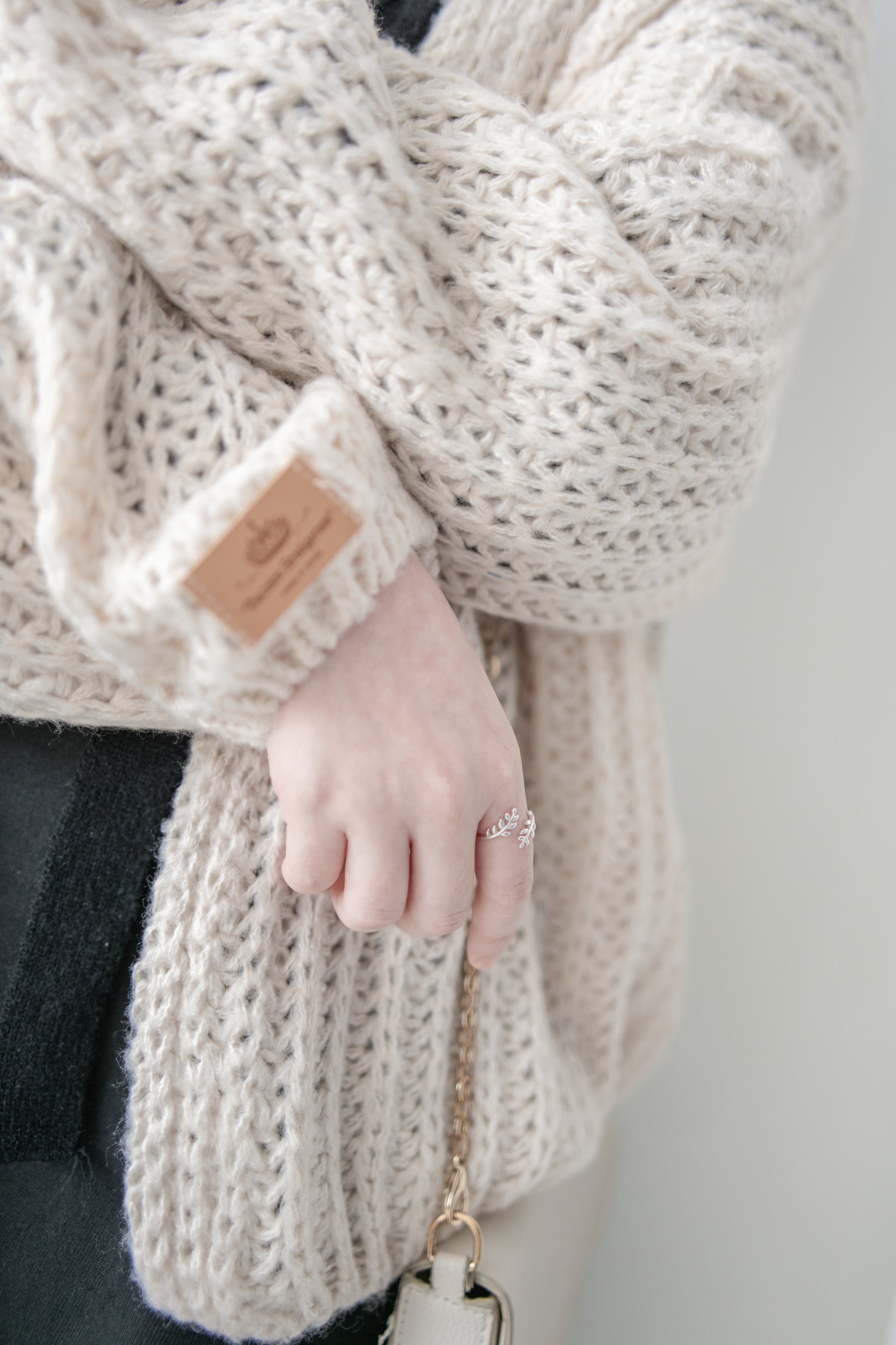 Knit Cardigan 百搭垂感織紋輕便外套/ CD8153