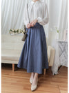 Round Edge Chiffon Blouse 圓角細領口雪紡上衣/ BU9088