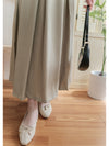 Vest dress 剛剛好V領配腰帶修腰背心裙/ DS9808 (beige sold out)