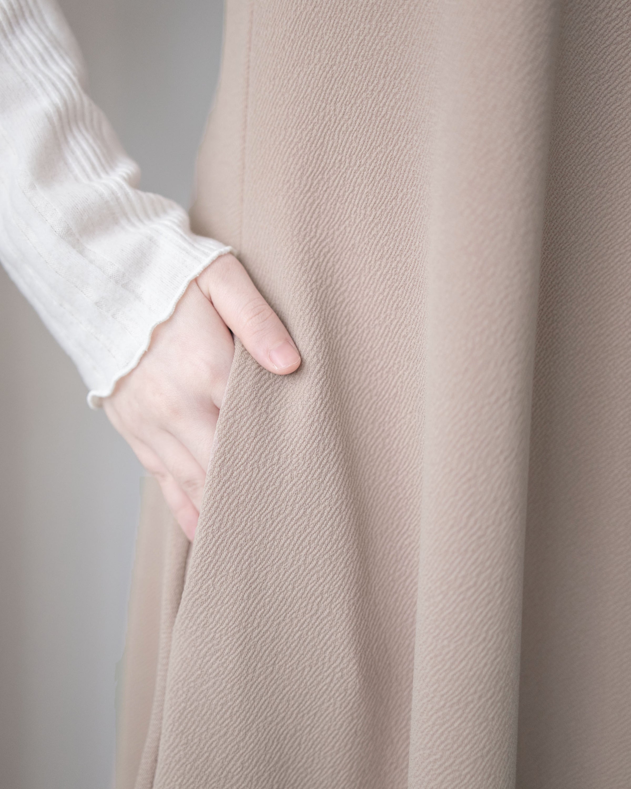 Square Neck Vest Dress 隨性輕優雅平領口吊帶裙/ DS1030