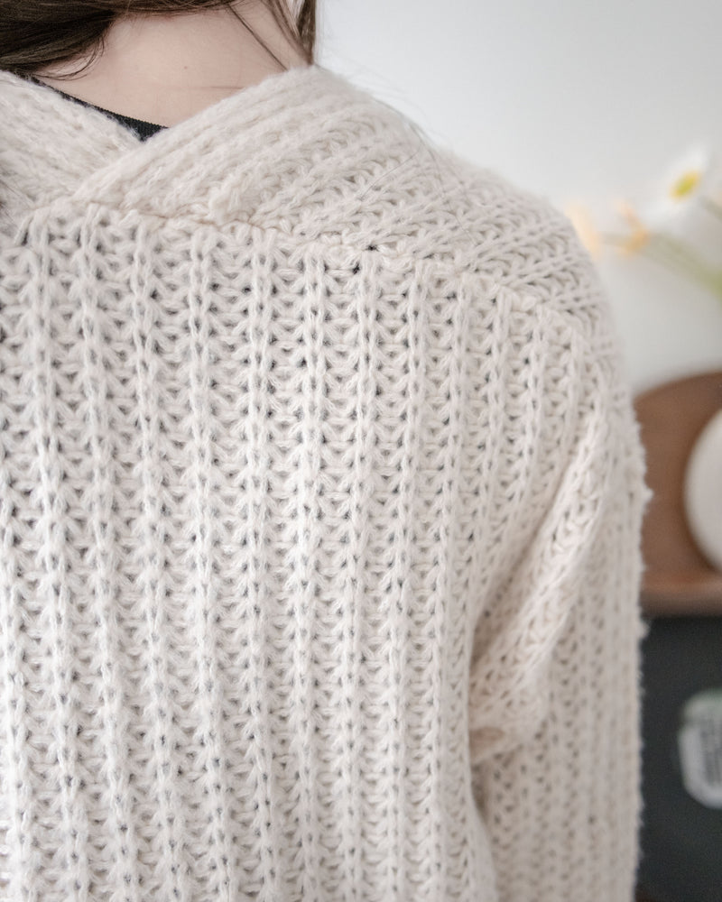 Knit Cardigan 百搭垂感織紋輕便外套/ CD8153