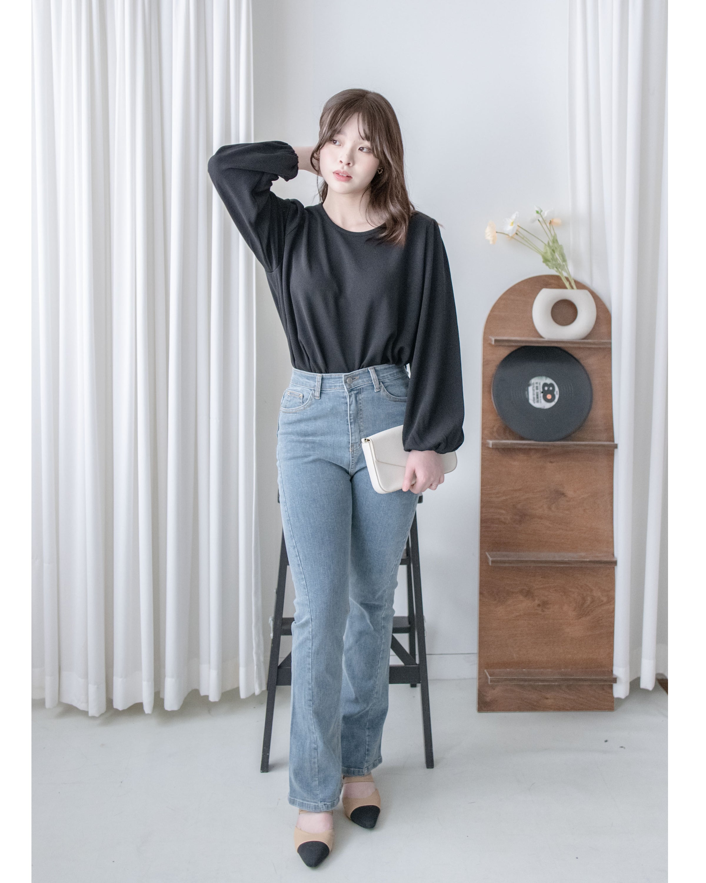 Annie Blouse 百搭防皺特色紋理上衣/ TP9198