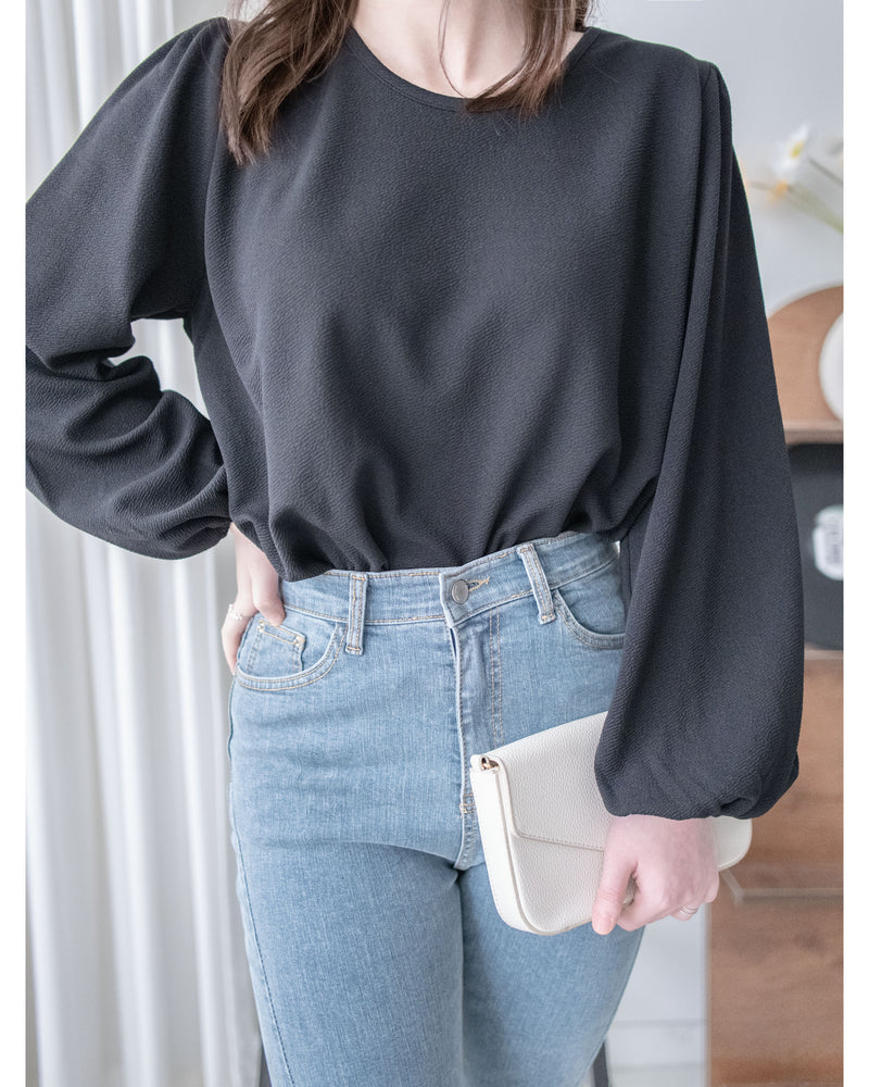 Annie Blouse 百搭防皺特色紋理上衣/ TP9198