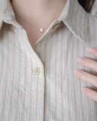 Stripe Dress 細直條紋襯衫裙或外套 / DS1038