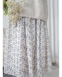 Floral Skirt 雪紡小碎花傘形裙 / SK8917