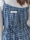 2-way Classic Check Dress 兩著配件裝飾修腰格子連身裙/ DS9824 (Pre-order 3月5截單)