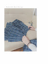2-way Classic Check Dress 兩著配件裝飾修腰格子連身裙/ DS9824 (Pre-order 3月5截單)