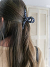 Floral Fabric Wrap Clip/ HA8127
