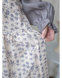 Floral Skirt 雪紡小碎花傘形裙 / SK8917