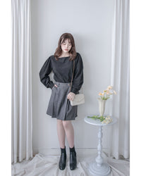 Alice Skirt Pants 不規則設計A字剪裁裙褲 / PT8473