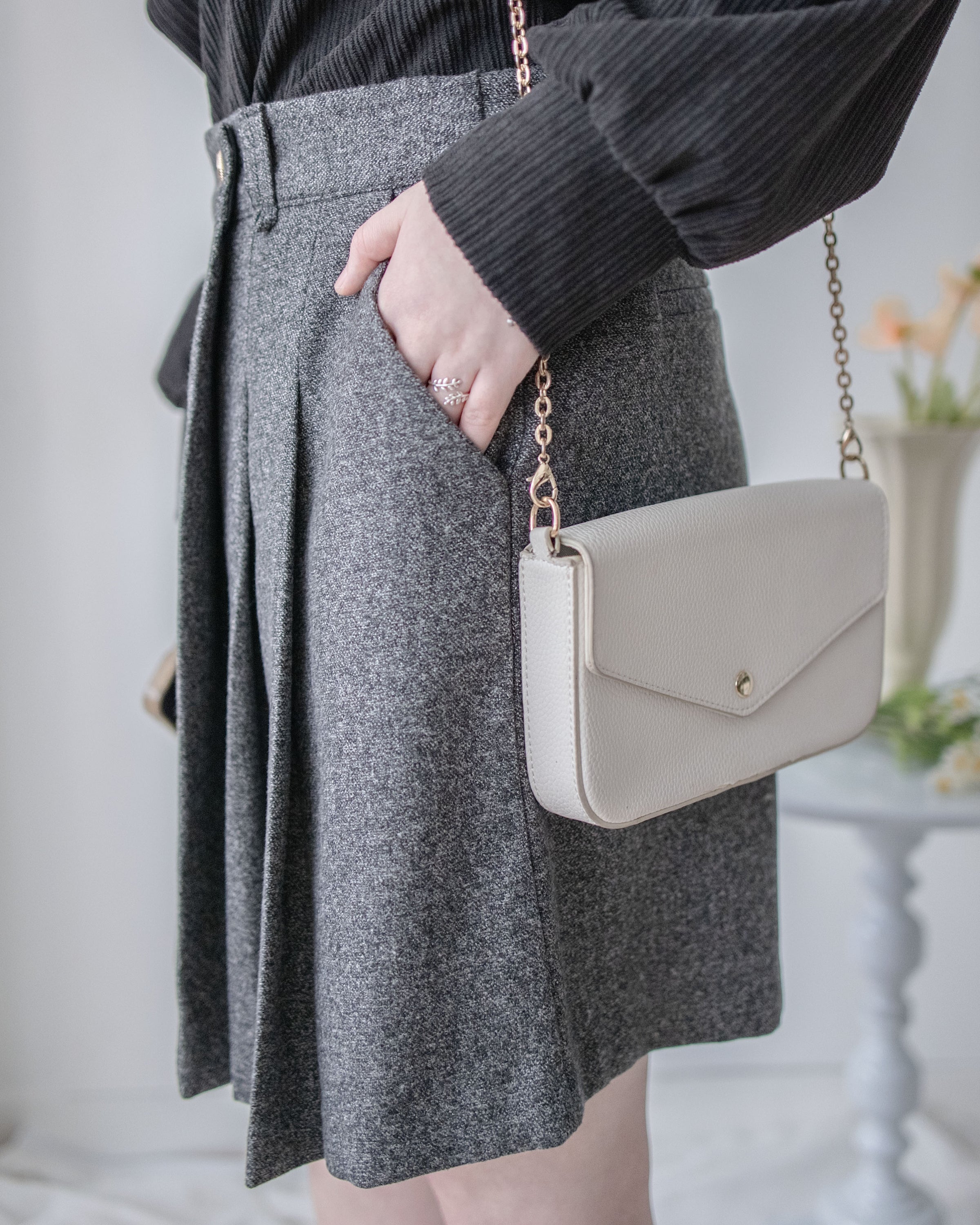 Alice Skirt Pants 不規則設計A字剪裁裙褲 / PT8473