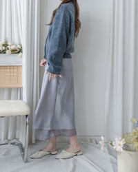 Mixed Knit Cardigan 綿綿顆粒感混毛針織外套或上衣/ CD8154