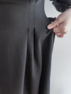 Square Collar Dress 彈性修身方領連身裙/ DS9851 (Black sold out)