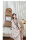 Square Collar Dress 彈性修身方領連身裙/ DS9851 (Black sold out)