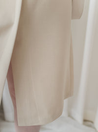 Ribbon Pleated Skirt 長度剛好腰身修身顯瘦百褶裙/ SK8876