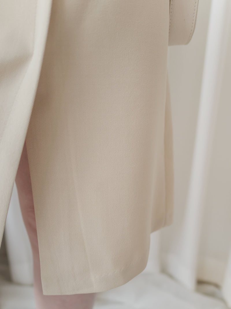 Ribbon Pleated Skirt 長度剛好腰身修身顯瘦百褶裙/ SK8876