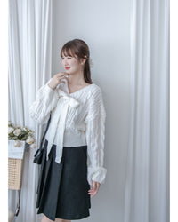 Pleated Skirt 顯瘦A形立體打褶口袋半裙 / SK8923