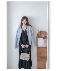 Mixed Knit Cardigan 綿綿顆粒感混毛針織外套或上衣/ CD8154