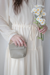 Alice Dress 雪紡飄逸圓領排釦連身裙/ DS1055 (pre-order 1月25截單)