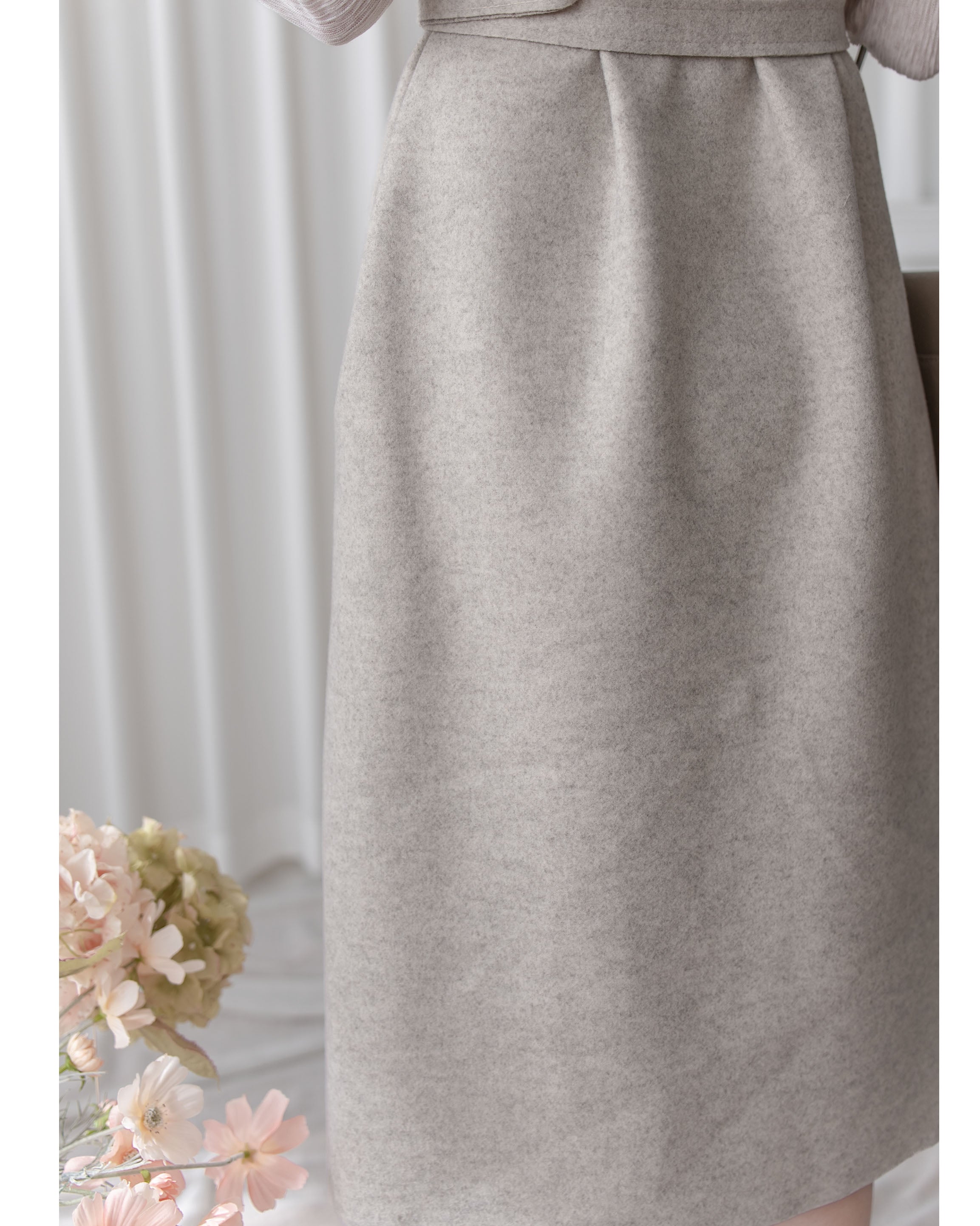 Vest Dress 立體中線車縫V領背心裙 / DS1054 (pre-order 1月25截單)