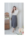 Ruffle Cotton Top 荷葉領口恤衫設計感棉上衣/ BU9095