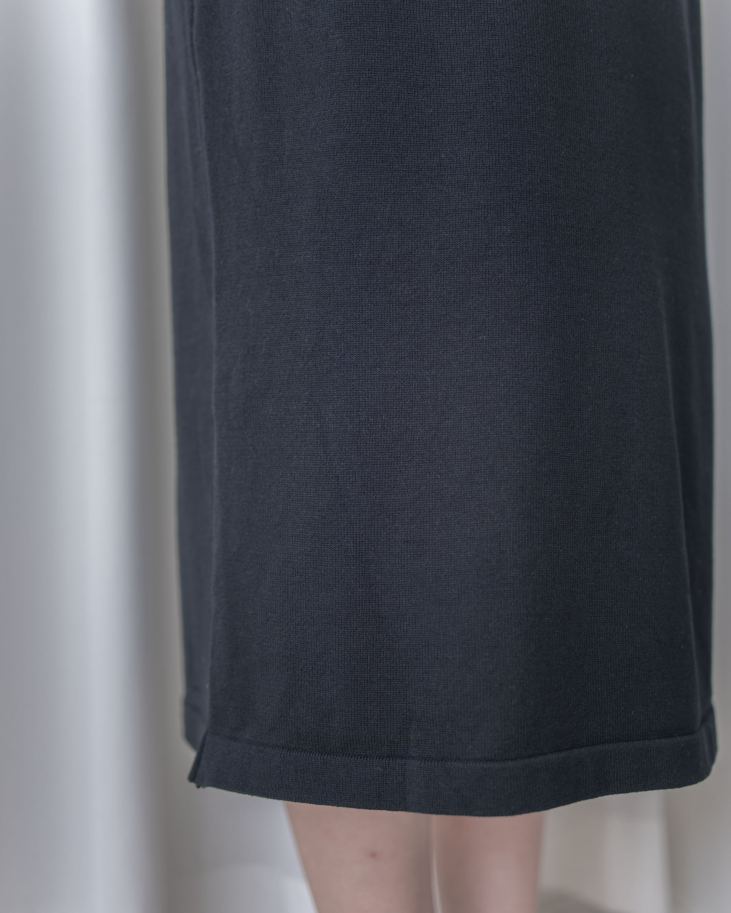 Spliced Dress 假兩件拼接條紋針織連衣裙 / DS1050