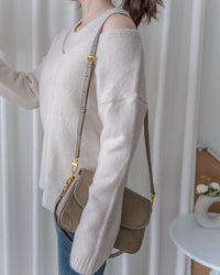 Vest Knit Set 軟糯毛絨背心上衣兩件式/ SE8103