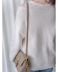 Vest Knit Set 軟糯毛絨背心上衣兩件式/ SE8103