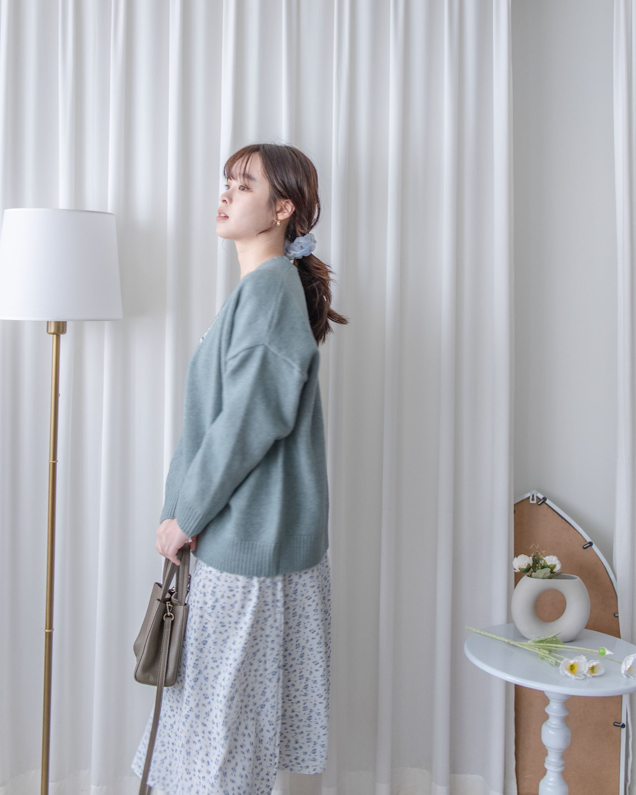 Cloud Knit Pastel Cardigan 柔霧毛感V領針織外套/ CD8155 (pre-order 1月25截單)