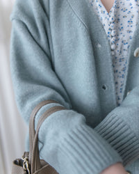 Cloud Knit Pastel Cardigan 柔霧毛感V領針織外套/ CD8155 (pre-order 1月25截單)