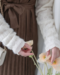 Darling Top 微鏤空特色紋理純色上衣/ TP9199 (Pre-order 2月5日截單)