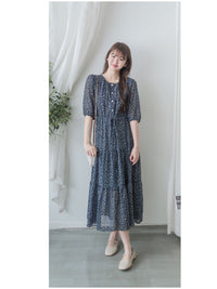 Babybreath Dress 滿天星飄逸雪紡連身裙/ DS9867