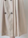 Trench Vest Dress 杏色背心風衣連身裙或外套/ DS9866