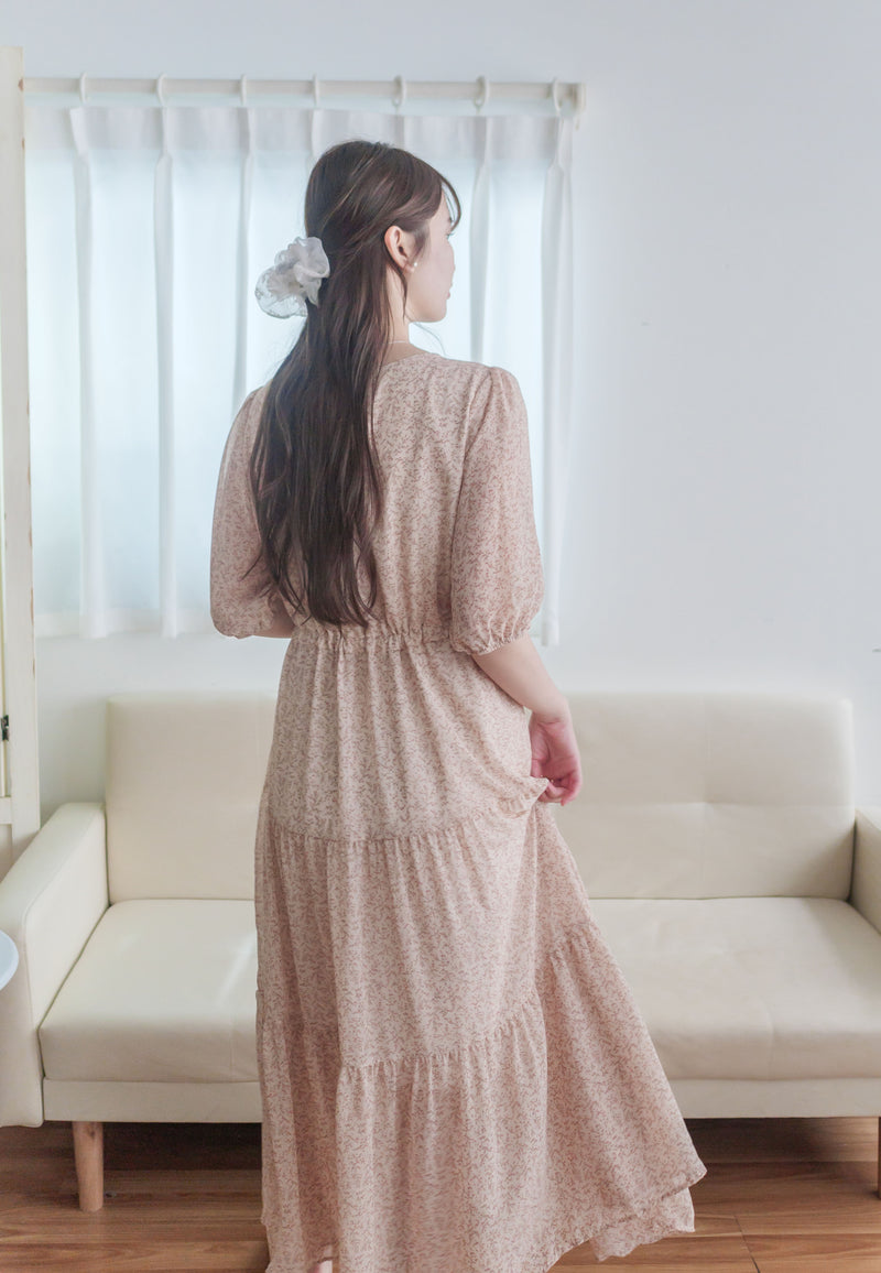 Babybreath Dress 滿天星飄逸雪紡連身裙/ DS9867